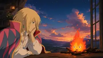 Embers Over Twilight Hills live wallpaper