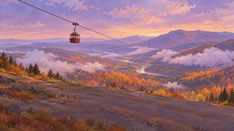 Red Cable Car Valley
