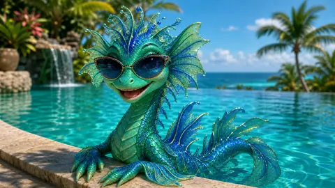 Sunglasses Seadragon by Infinity Pool