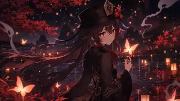 Lanterns Of Autumn Spirits live wallpaper
