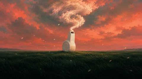 Porcelain Whistle in Emerald Field