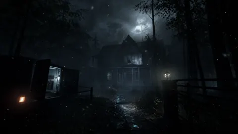 Haunted Forest House and Van