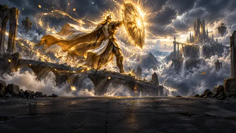 Golden Guardian on Skybridge