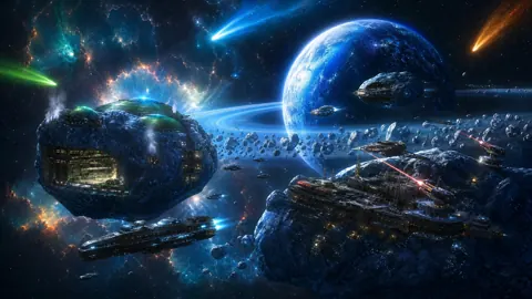 Ringed Planet Battle Station