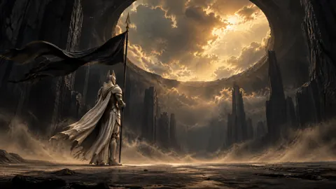 Ivory Sentinel at Golden Portal