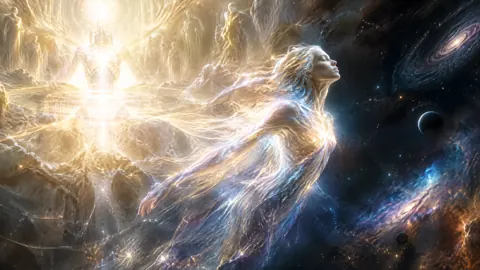 Soul Between Cosmos and Golden Realm