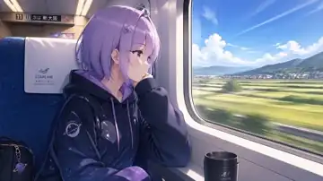 Lilac Stardust Commute live wallpaper