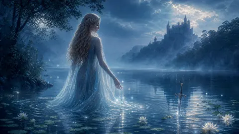 Lady of the Lake Moonlight