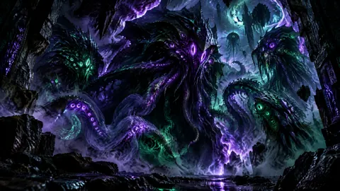 Tentacled Creature by Alien Rift