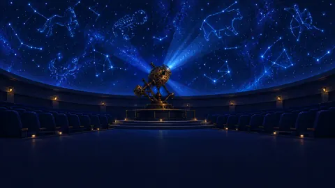 Pixel Art Planetarium Projector