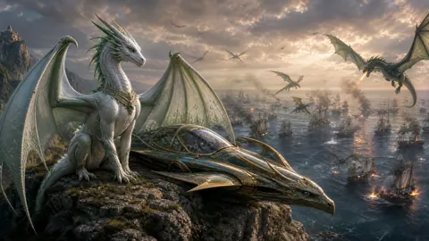 White Wyvern by Spaceship