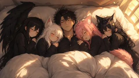 Fantasy Friends Sleeping Together