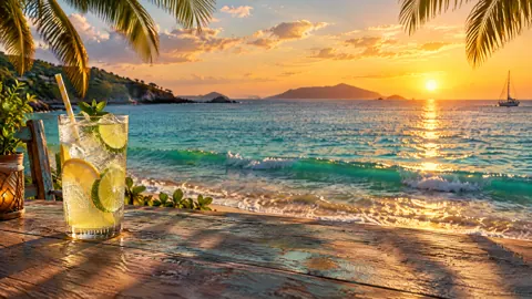 Lemon-Lime Soda by the Sea