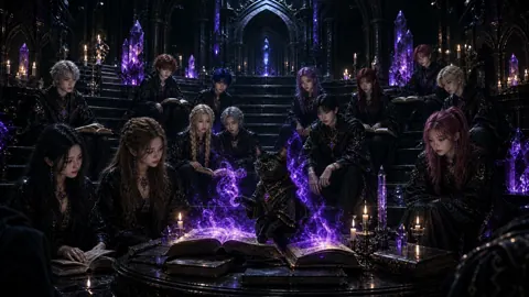 Korean Witches and Black Cat