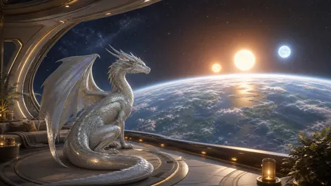 Platinum Dragon on Viewing Platform