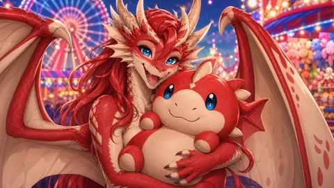 Wyvern Holding Plush at Carnival