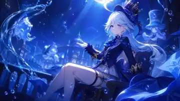 Moonlit Water Serenade live wallpaper