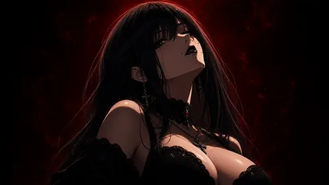 Crimson Shadow Gaze live wallpaper