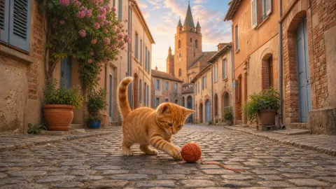 Tabby Kitten in Pamiers