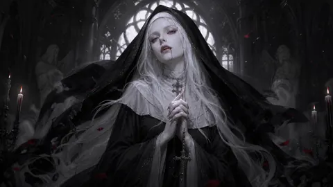Albino Vampire Nun Cathedral