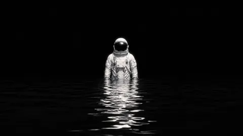 Astronaut in Black Water