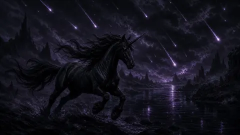 Gothic Unicorn by River Styx