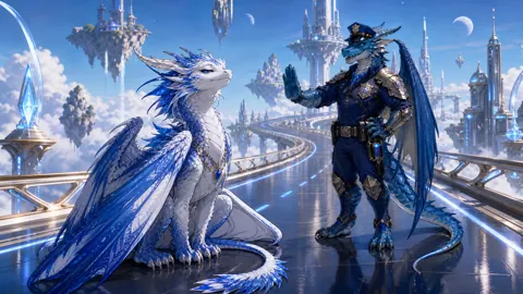 Wyvern and Police Dragonborn Highway