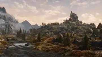 Whiterun Mountain Vigil live wallpaper