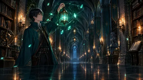 Apprentice Scholar With Crystal Lantern