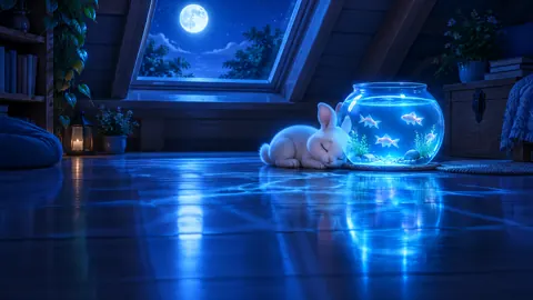 Sleeping Rabbit by Fishbowl