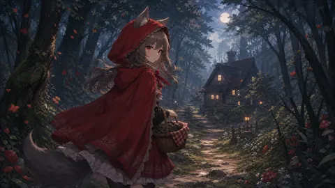 Wolf Girl Red Riding Hood
