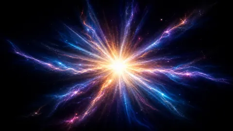 Big Bang Nebula Burst