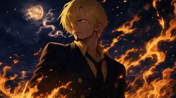 Moonlit Black Leg live wallpaper
