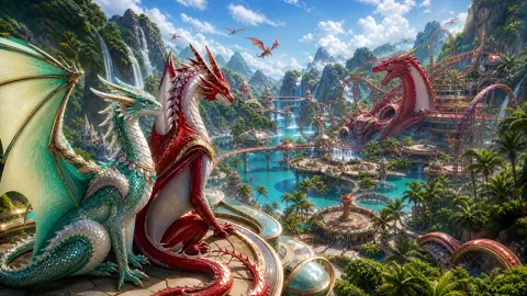 Wyverns Over Dragon Amusement Park
