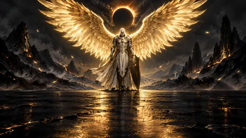 Ivory Paladin Beneath Eclipse