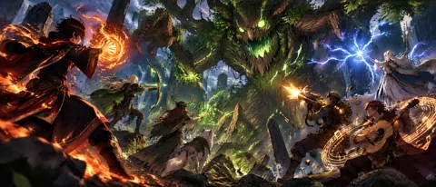 Fantasy Party vs Tree Monster