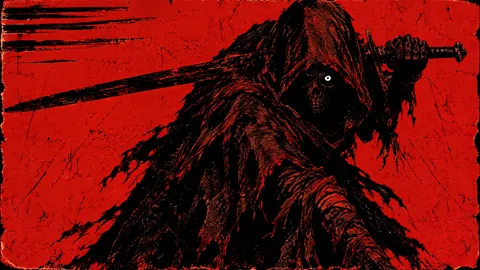 Hooded Wraith With Sword