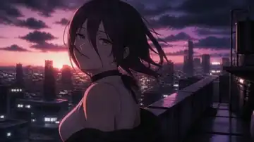 Neon Wistful Reze live wallpaper