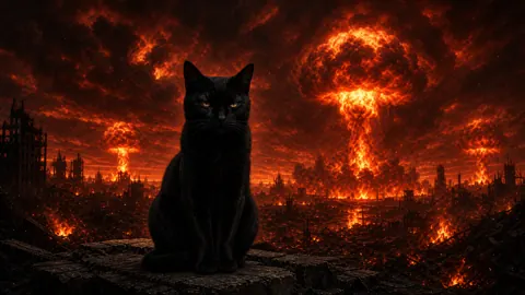 Black Cat in Apocalypse