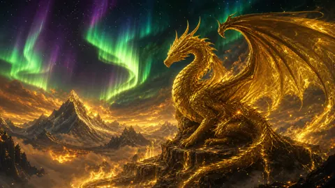 Golden Fire Dragon Aurora