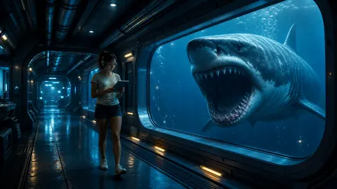 Megalodon at Research Station