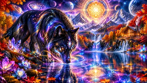 Cosmic Wolf at Magic Lake