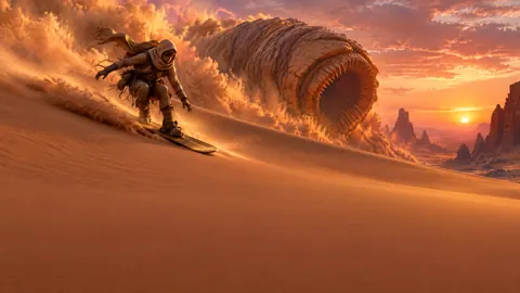 Desert Courier and Sand Burrower