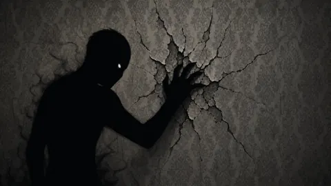 Shadow Man at Cracked Wallpaper