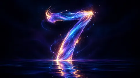 Glowing Number Seven