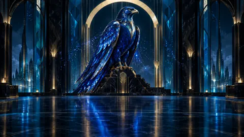 Blue Falcon Art Deco Hall