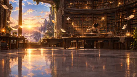 Bookbinder in Cliffside Library