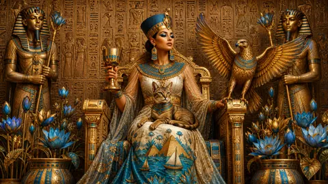 Egyptian Queen with Chalice