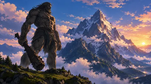 Stone Titan with Club