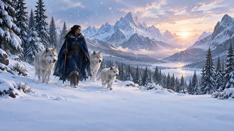 Trail Guide With Wolves